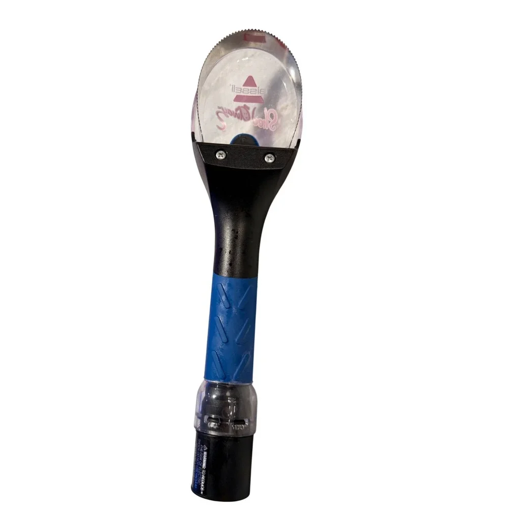 Bissell Shed Away Pet Hair Remover Tool Blue Black Handle